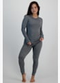 Odlo Natural Merino 200 Warm Damen Thermohose Grau 26374 3