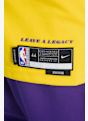 Nike Los Angeles Lakers Icon Edition LeBron James maillot de basket hommes Jaune 26503 6