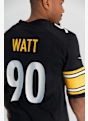 Nike Pittsburgh Steelers T.J. Watt Home maglia da football americano uomo 23/24 Nero 26882 4