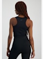 Nike One Fitted Dri-FIT Crop top donna Nero 27589 2