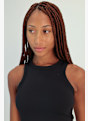 Nike One Fitted Dri-FIT Crop Damen Top Schwarz 27589 4