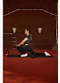 Nike Dri-FIT One Fitted Crop t-shirt femmes Noir 27624 1