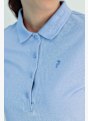 PEAK PERFORMANCE Classic Cotton Damen Poloshirt Blau 28479 4
