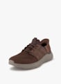 Skechers Garner - Newick sneaker hommes Marron 29452 2
