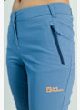 Jack Wolfskin Glastal Zip-Off Kurzgrösse Damen Wanderhose Blau 29891 4