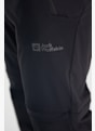 Jack Wolfskin Glastal Zip-Off taille courte pantalon de randonnée hommes Noir 29923 4