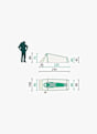 Jack Wolfskin Gossamer tente Vert 30174 2