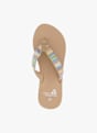 BEACH MOUNTAIN Raffia infradito donna Marrone 30436 3