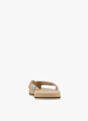 BEACH MOUNTAIN Raffia infradito donna Marrone 30436 4