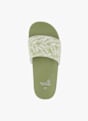 BEACH MOUNTAIN Soft Leaves slipper femmes Vert 30492 3