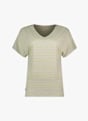 icebreaker Merino 125 Blend Drayden Reversible Stripe t-shirt donna Bianco 30604 4