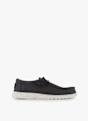 HEY DUDE Wally Canvas espadrillas uomo Nero 30944 1