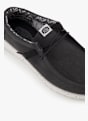 HEY DUDE Wally Canvas espadrillas uomo Nero 30944 6