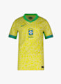 Nike Brasile Home Replica maglia da calcio bambini 2024 Giallo 31055 1