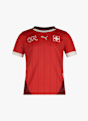 PUMA Svizzera Home Replica maglia da calcio bambini EURO 2024 Rosso 31329 1
