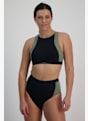 Roxy Pro Wave Crop Top A-C Cup Damen Bikini Schwarz 31750 1