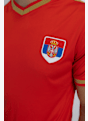 POWERZONE Serbien Fan Herren T-Shirt Rot 32005 3