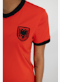 POWERZONE Albania Fan t-shirt donna Rosso 32028 3