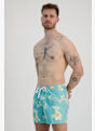 Quiksilver Wild Floral Volley 15 Inch maillot de bain hommes Bleu 33473 1