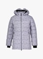 Color Kids Quilt Long Allover Print cappotto invernale bambina Viola 34037 1