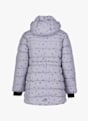 Color Kids Quilt Long Allover Print manteau d'hiver filles Violet 34037 2