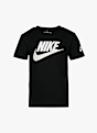Nike Futura Evergreen t-shirt bambino Nero 34460 1