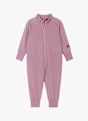reima Parvin Merino combinaison en polaire jeune enfant Rose 34497 1