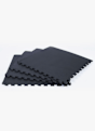 Gymstick 4-Pack tapis de protection du sol Noir 34608 1