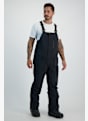 BEACH MOUNTAIN Bib pantaloni da snowboard uomo Nero 34762 1