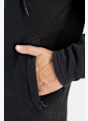 BEACH MOUNTAIN hoodie uomo Nero 34759 5