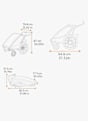 Thule Chariot Sport 2 double rimorchio bicicletta Giallo 34899 2