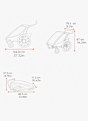 Thule Chariot Cross 2 double Fahrradanhänger Grau 34931 2