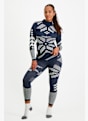 Kari Traa Faith Merino leggings termici donna Blu 35129 3