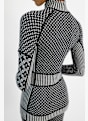 Kari Traa Smekker Merino Half-Zip maniche lunghe termica donna Nero 35213 5