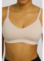 Nike Alate Minimalist Padded Light reggiseno sportivo donna Beige 36682 3