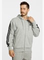 adidas Essentials 3S French Terry Herren Trainingsjacke Grau 37014 1