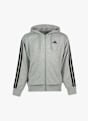 adidas Essentials 3S French Terry giacca della tuta uomo Grigio 37014 5