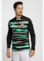 PUMA Portogallo Prematch Longsleeve uomo 2025 Nero 37485 1