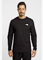 The North Face Simple Dome Herren Longlseeve Schwarz 37576 1