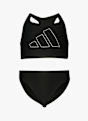 adidas Big Bars Mädchen Bikini Schwarz 37737 1