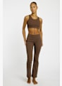 POWERZONE Yoga Flared Damen Tight Braun 37846 3