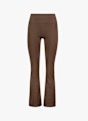 POWERZONE Yoga Flared tight femmes Marron 37846 6