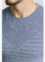 POWERZONE Seamless t-shirt hommes Bleu 37893 4