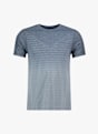 POWERZONE Seamless t-shirt hommes Bleu 37893 5