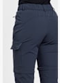46 NORD Pilatus Zip-Off pantalon de randonnée femmes Bleu 37976 3