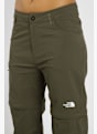 The North Face Exploration Zip-Off pantalon de randonnée femmes Vert 38046 4