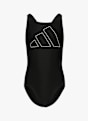 adidas Performance Big Bars Mädchen Badeanzug Schwarz 38222 1