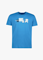 MAMMUT Mountain 3308m t-shirt hommes Bleu 38267 6