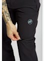 MAMMUT Runbold IV Zip-Off taille longue pantalon de randonnée hommes Noir 38304 6