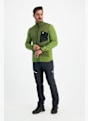 Ortovox Fleece Grid Herren Midlayer Grün 38516 3